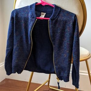 Sparkly Oshkosh zip up